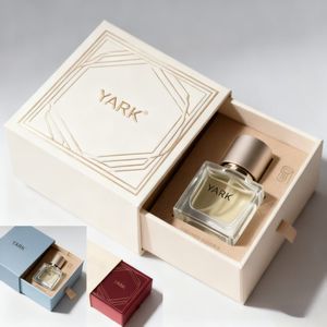 Flacon de parfum en verre vide personnalisé de 50 ml 100 ml, emballage rigide de qualité supérieure pour cosmétiques, flacon de parfum avec emballage - Product Image 2