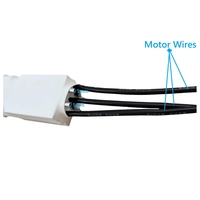 Contrôleur de vitesse électronique (ESC) Flier 22S 400a OPTO avec refroidissement par tuyau d'eau pour bateaux RC marins et planches de surf, avec boîtier de programmation