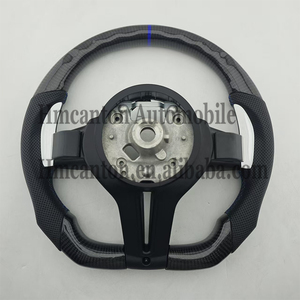 Nuevo Producto, Volante Deportivo de Fibra de Carbono y Cuero Perforado m Performance para BMW Serie 5 F30 F10 F32 F90 F80 F82 F87 - Product Image 6