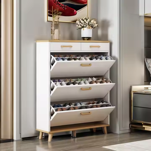 <span class=keywords><strong>Zapatero</strong></span>, Estante de Almacenamiento, Mueble para Zapatos con Puerta <span class=keywords><strong>Interior</strong></span> para el Hogar - Product Image 1