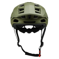 Casque de vélo VTT de haute qualité avec logo/motif OEM Casque de descente hors route Enduro avec visière et feu arrière à LED