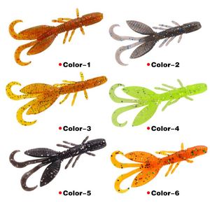 Nouveau lot de 12 leurres souples en silicone de 55 mm pour la pêche au bar, à la truite, au snapper, au maquereau, à la perche et au marlin - Product Image 2