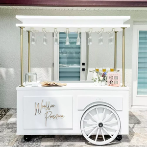 Hot <strong>Selling</strong> Retail Cart <strong>Food</strong> Movable Display <strong>Stand</strong> for Sale - Product Image 4