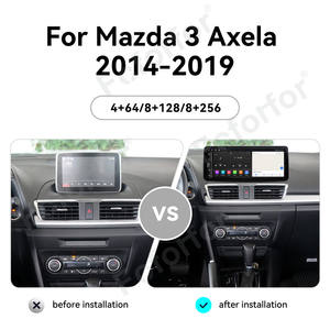 Foforfor Radio mobil 12.<span class=keywords><strong>3</strong></span> ", untuk Mazda <span class=keywords><strong>3</strong></span> Axela 2014-2019 navigasi GPS mobil Stereo Multimedia layar sentuh pemutar Video - Product Image 2