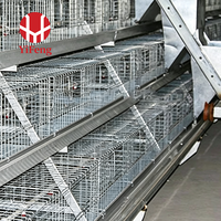 Système de cage d'élevage de type A pour l'élevage de poussins avec alimentation automatique, équipement commercial pour ferme avicole, vente en gros