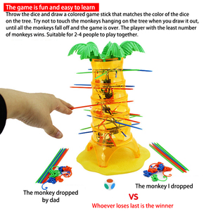 Hot Sale High-quality Interesting <strong>Monkeys</strong> <strong>Game</strong> Falling <strong>Monkeys</strong> Challenging <strong>Game</strong> Interactive <strong>Board</strong> Toys - Product Image 6