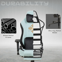 Appui-tête magnétique Gamer Confortable Luxe Professionnel Frog Lock Executive OEM Chaise de bureau d'ordinateur de jeu avec pieds