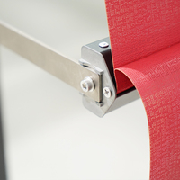 Store banne rétractable manuel à bras pivotant pour extérieur, revêtement PVDF, luxe moderne, pour patio, balcon, fenêtre, imperméable, protection solaire UV
