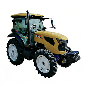 Tracteur agricole multifonctionnel à transmission par engrenages CE Gear Drive 4WD 60HP avec boîte de vitesses à pompe et moteur diesel chinois - Product Image 4