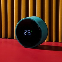 Termo Inteligente Electrónico LED de 500 ml, Estilo Chino Retro Creativo, para Hombre y Mujer, Botella de Agua al Vacío de Acero Inoxidable 304