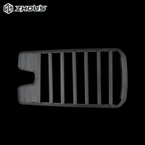 Adjustable Height Aluminum Car Roof Luggage Rack Flat Universal Roof Rail Rack Basket Accesorios For Land Rover Defender 2020