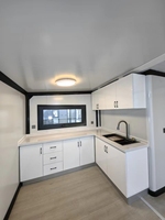 Abri de jardin isolé préfabriqué, studio de jardin, bureau modulaire moderne, design résistant aux intempéries, installation facile