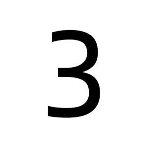 Anello in Cristallo a Forma di Numero Modello F368 per Accessori di Gioielleria alla Moda - Product Image 1