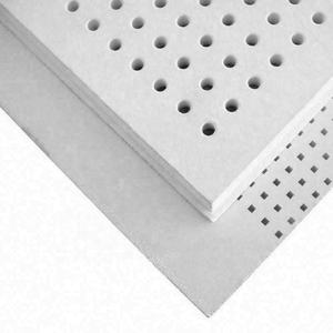Plaques <span class=keywords><strong>de</strong></span> plafond en plâtre perforées 600x600mm, panneaux acoustiques insonorisants en plâtre, système <span class=keywords><strong>de</strong></span> grille <span class=keywords><strong>de</strong></span> plafond en plaques <span class=keywords><strong>de</strong></span> plâtre - Product Image 1