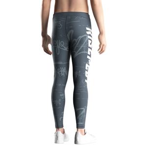 Pantalones de Compresión de Alto Rendimiento para Hombre, Transpirables, de Secado Rápido, con Costuras Planas para Grappling y Golpes - Product Image 4