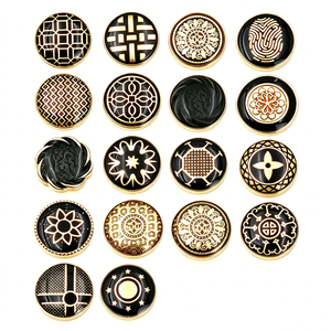 Wholesale Customizable Square Men's Shirt Arabic Press Thobe Abaya Square <b>Button</b> Decorative clothing <b>buttons</b> - Product Image 3