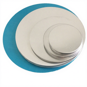 Revestimiento circular de aluminio para utensilios de cocina, incluido corte, punzonado y soldadura. - Product Image 1