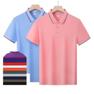 เสื้อโปโลผ้าไอซ์ซิลค์ แขนสั้น ระบายอากาศ ซับเหงื่อ สำหรับฤดูร้อน ปี 2025 รับสกรีนโลโก้ตามแบบ - Product Image 5