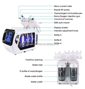 Máquina Hidrofacial 6 en 1 de Escritorio 2025, con <span class=keywords><strong>Tratamiento</strong></span> para el Acné y Limpieza Profunda, Material Plástico - Product Image 3