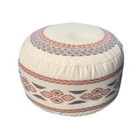 Grand coussin de sol rond coussin d'assise coussins d'extérieur en velours touffeté tapis de méditation décoratif pour animaux de compagnie pour canapé-lit jardin