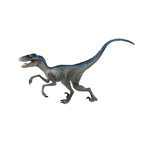 <span class=keywords><strong>Juguete</strong></span> de Dinosaurio de PVC, Realista y Ecológico, Figura de <span class=keywords><strong>Velociraptor</strong></span> Azul a Escala 1/60, Certificado por ASTM, Maternidad Temprana, OEM ODM - Product Image 5