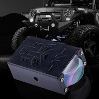Mini phare laser matriciel 3000K 6000K, projecteurs LED jaunes et blancs pour moto, feux de calandre de voiture