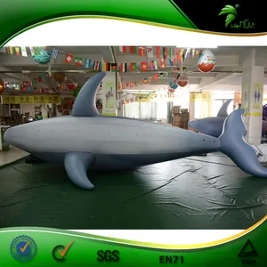 Jouets de piscine gonflables de grande taille Hongyi Ballon de baleine gonflable Dauphin géant Animal de piscine XXL Jouet gonflable - Product Image 1