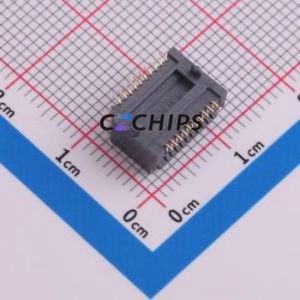 HC-SFP-20P Optical Module Connector SMD,P=0.8mm,Horizontal Mount Connector - Product Image 2