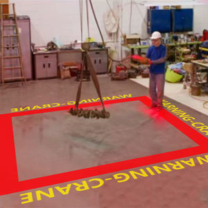 Panneau d'avertissement de sécurité professionnel LED Gobo Projection Light IP65 pour entrepôt de sécurité '<span class=keywords><strong>Stop</strong></span> Forklift' Signe de trottoir - Product Image 1