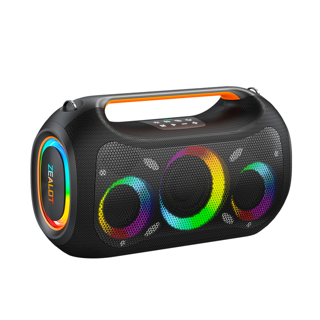 Zealot ZE51 250W Surge Power Wireless Speaker 48000mAh Massive Battery IPX6 Waterproof RGB LED for Whole Field Coverage Use