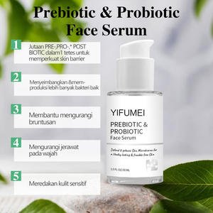 ODM Private Label пребиотическая глубоко питательная осветляющая увлажняющая Антивозрастная пробиотическая Сыворотка для лица против акне для тусклой кожи - Product Image 6