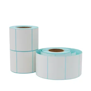 Self Adhesive Thermal Coated Paper Label Clear Multi Usage Customized Waterproof Product Printing Labl Digital Printing Accept