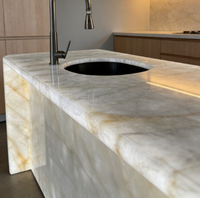 Grande dalle de marbre personnalisée, moderne, durable, naturelle, illuminante et brillante, pour marches d'escalier, revêtement de sol intérieur et décoration de villa