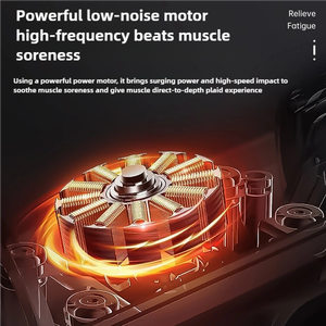 Pistola de Masaje Corporal Eléctrica Inalámbrica Mini 2025, de Alta Calidad, Portátil, con Función de Calor, Recargable, Control de Tiempo, Masaje Profundo - Product Image 6