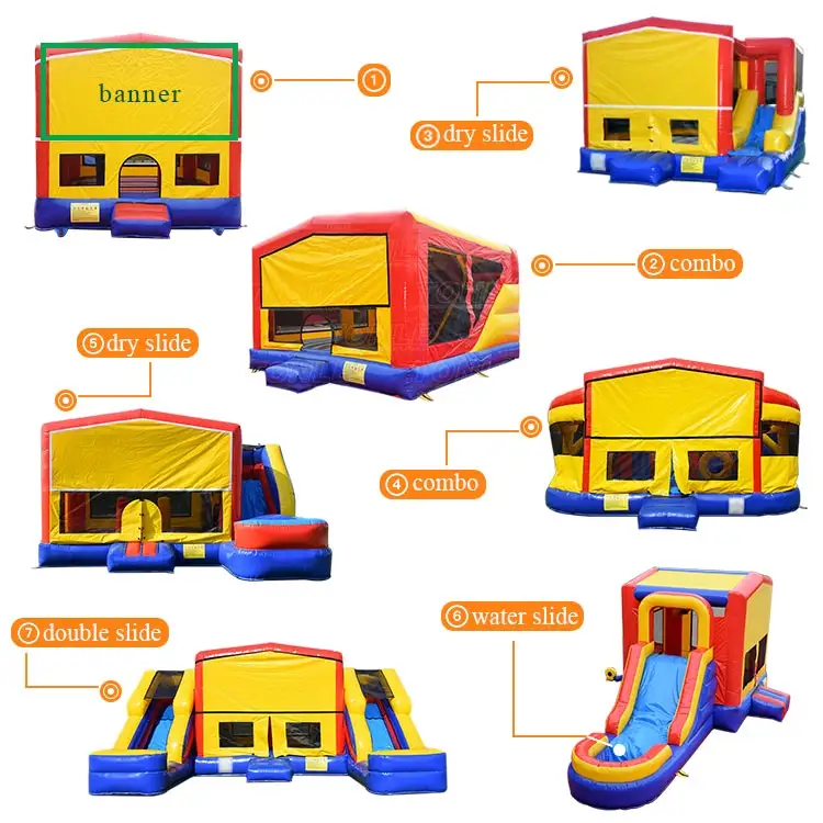 inflatable bouncer bounce house water slide combo commercial bouncy castle inflatable bouncy house jumping castle for kids