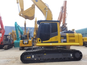 En stock, excavatrice sur chenilles Komatsu PC240 d'occasion, 24 tonnes, Komatsu PC 240, excavatrice Komatsu PC240 d'occasion - Product Image 2