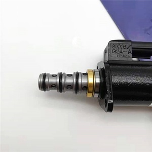 โซลินอยด์วาล์วคุณภาพดี YN35V00051F1 KWE5K-31G24YB50 สำหรับรถขุด SK200-8 SK350-8 SK350-8 รุ่น YN35V00051F1 - Product Image 5