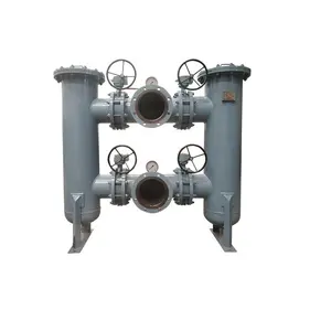 Duplex Bag Filter Vessel Water Check CE Standard Dual Plate Check Valve Manual Choke CN;CHO Stainless Steel Mesh Manual 1 Years