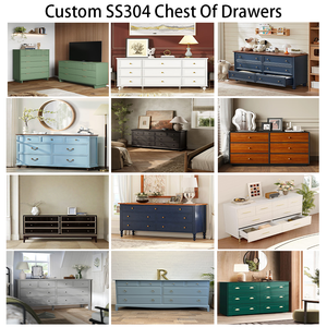 <span class=keywords><strong>Cassettiera</strong></span> personalizzata in acciaio inossidabile per cassetti colori freddi Multi-funzionale resistenza agli urti armadio <span class=keywords><strong>cassettiera</strong></span> - Product Image 4