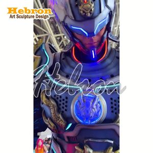 Factory Hot Sale Hot Performance Wear <strong>Halo</strong> General Mecha Cosplay <strong>Costume</strong> Action Figure Irons Mans Adult <strong>Costume</strong> for Robot Show - Product Image 5