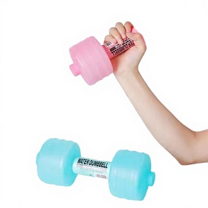 Mancuernas Ajustables de ABS para Mujeres - Equipo de Gimnasio en Casa para Entrenamiento de Brazos con Botella de Agua para Ejercicios de Yoga - Product Image 2