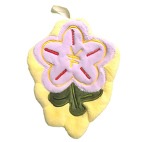 Serviettes de cuisine suspendues personnalisées et mignonnes, super absorbantes, en microfibre corail, chiffons à vaisselle doux, séchage rapide, réutilisables, pour le nettoyage de la cuisine