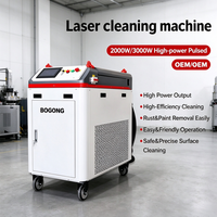 Machine de nettoyage au laser à fibre pulsée avancée de 2000 W avec source JPT pour un nettoyage précis des surfaces