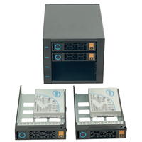 ZhenLoong 4 Bay U.2 SSD 3.5 di stoccaggio Hot Swap "/2.5" disco rigido gabbia SAS SATA3 modulo 5.25 pollici ottico unità posizione Con