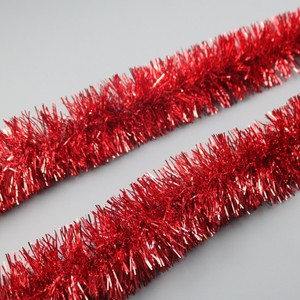 Guirlande de Noël en paillettes dorées, argentées, rouge <span class=keywords><strong>rose</strong></span>, bleues <span class=keywords><strong>et</strong></span> vertes, 2 m x 9 cm, pour décoration de fête de Noël, vente en gros - Product Image 6
