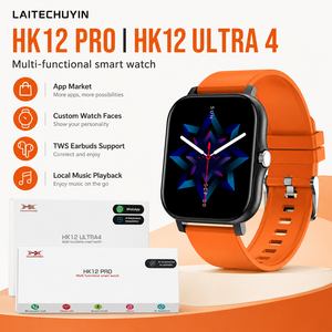 Montre connectée Hk12 ultra <span class=keywords><strong>4</strong></span> Amoled, Ultra <span class=keywords><strong>4</strong></span> Reloj Inteligente, pour hommes et femmes, ChatGPT Gen4 Gen2 Gen <span class=keywords><strong>2</strong></span> <span class=keywords><strong>4</strong></span> HK11 Ultra3 Ultra <span class=keywords><strong>3</strong></span> Smartwatch - Product Image 1