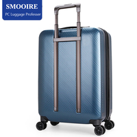 Chariot externe de voyage anti-rayures en polycarbonate de haute qualité ensemble de bagages PC en stock en liquidation