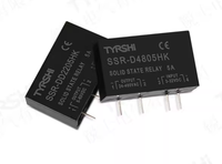 TYRSHI SSR DD480 Plastik Universal Motor Single Phase Solid State Relay DC Kecil AC 220V 5A