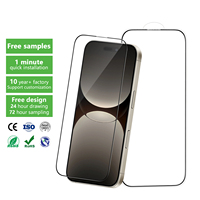 Protection d'écran en verre pour iPhone 15, protection d'écran HD antistatique pour iPhone 16 Pro Max, protection d'écran pour téléphone