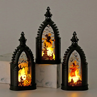 Décoration de la maison, lampe à LED électrique pour l'Aïd, cadeau islamique, lanterne LED musulmane pour le Ramadan, lanterne rétro du Moyen-Orient, éclairage du Ramadan